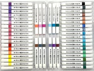 Dekormarker k&eacute;szlet 48 db-os, PM5670-48, kerek hegyű akrilfilc