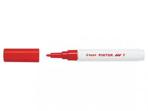 Dekormarker PILOT Pintor F, 1 mm, piros