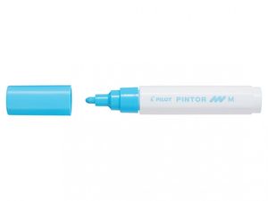 Dekormarker PILOT Pintor M, kúpos, 1,4 mm, pasztell kék