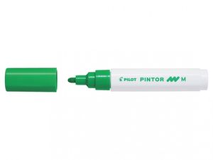 Dekormarker PILOT Pintor M, kúpos, 1,4 mm, világoszöld