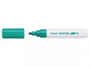 Dekormarker PILOT Pintor M, kúpos, 1,4 mm, zöld