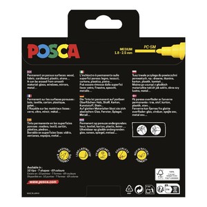 Dekormarker UNI Posca PC-5M, Manga Hero, 8 db-os készlet,