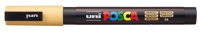 Dekormarker UNI Posca PC-3M, kúpos, 0,9-1,3 mm, barack