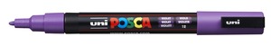 Dekormarker UNI Posca PC-3M, kúpos, 0,9-1,3 mm, lila