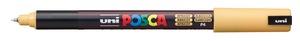 Dekormarker UNI Posca PC-1MR, Extra Fine, 0,7 mm, barack