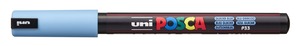 Dekormarker UNI Posca PC-1MR, Extra Fine, 0,7 mm, jégkék