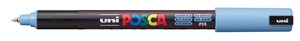 Dekormarker UNI Posca PC-1MR, Extra Fine, 0,7 mm, jégkék