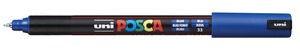 Dekormarker UNI Posca PC-1MR, Extra Fine, 0,7 mm, kék
