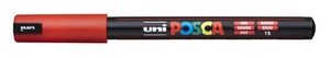 Dekormarker UNI Posca PC-1MR, Extra Fine, 0,7 mm, piros