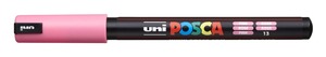 Dekormarker UNI Posca PC-1MR, Extra Fine, 0,7 mm, rózsaszín