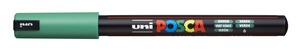Dekormarker UNI Posca PC-1MR, Extra Fine, 0,7 mm, zöld