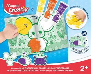 Kreatív készségfejlesztő klt., MAPED Creative, Early age, ujjfesték