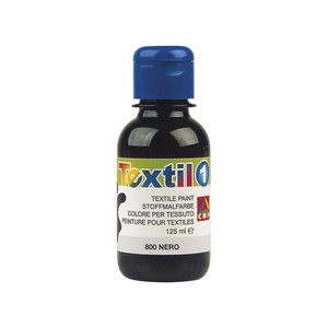 Textilfesték 125 ml, PRIMO 410TX125800, fekete