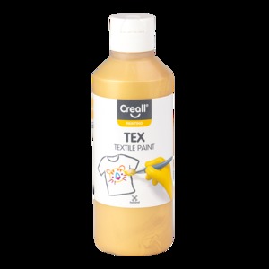 Textilfesték 250 ml, CREALL, arany