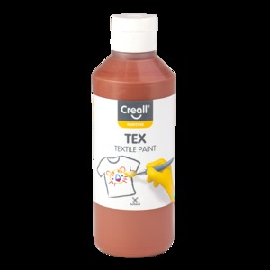 Textilfesték 250 ml, CREALL, barna