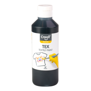 Textilfesték 250 ml, CREALL, fekete