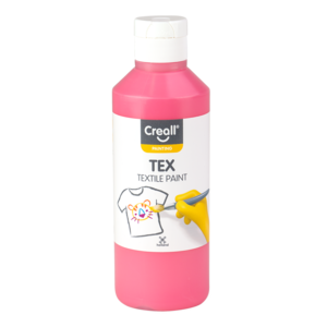 Textilfesték 250 ml, CREALL, rózsaszín