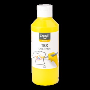 Textilfesték 250 ml, CREALL, sárga