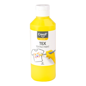Textilfesték 250 ml, CREALL, sárga
