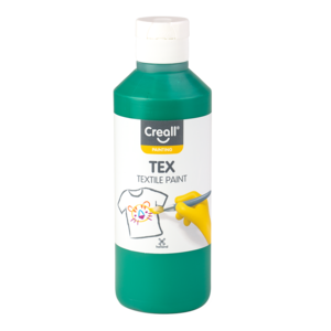 Textilfesték 250 ml, CREALL, zöld