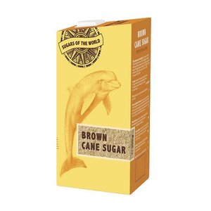 Kockacukor 0,5 kg, barna n&aacute;d 
