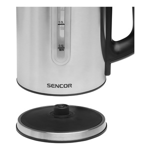 Vízforraló SENCOR SWK 1760BK, 1,7 liter, okos, nemesacél, fekete