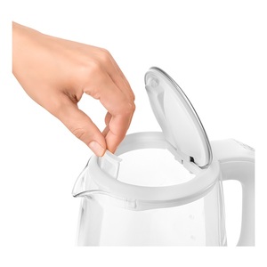 Vízforraló SENCOR SWK 2190WH, 2 liter, okos, üveg, fehér
