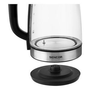 Vízforraló SENCOR SWK 2090BK, 2 liter, okos, üveg, fekete
