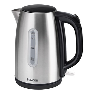 Vízforraló SENCOR SWK 1720BK, 1,7 liter, nemesacél, fekete