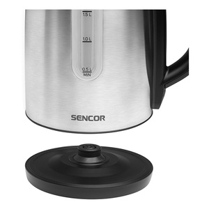Vízforraló SENCOR SWK 1720BK, 1,7 liter, nemesacél, fekete