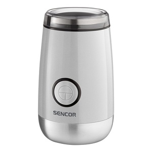 Kávédaráló SENCOR SCG 2052WH, 60 g tartállyal, fehér