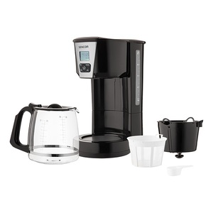 Filteres kávéfőző SENCOR SCE 5070BK tea főzési funkcióval, fekete