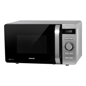 Mikrohullámú sütő SENCOR SMW 5217SL, 17 liter, 800W, ezüst