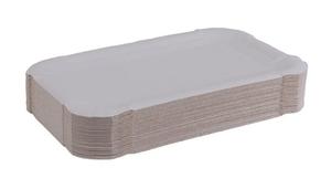 Papírtálca 130x205 mm, GRS, szögletes, 25 db, fehér