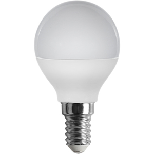 LED izzó, E14, 5W, kis gömb, RETLUX RLL 274, 400lm, hideg fehér