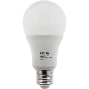 LED izzó, E27, 15W, gömb, RETLUX RLL 246, 1350 ml, meleg fehér