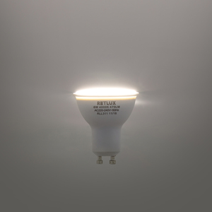LED izzó, GU10, 6W, spot, RETLUX RLL 311, 3 lépésben tompítható,