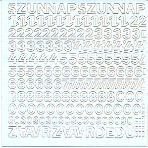 NYITVATARTÁS cégtulajdonossal, 7 napos, 20x23,5cm hullámos műanyaglemez