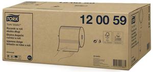 K&eacute;zt&ouml;rlő 1 r&eacute;tegű, tekercses, TORK Matic Universal H1, feh&eacute;r,