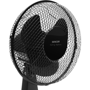 Ventilátor, 23 cm, SENCOR SFE 2311BK, asztali, fekete