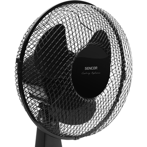 Ventilátor, 23 cm, SENCOR SFE 2311BK, asztali, fekete