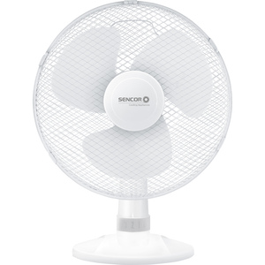 Ventilátor, 30 cm, SENCOR SFE 3027WH, asztali, fehér