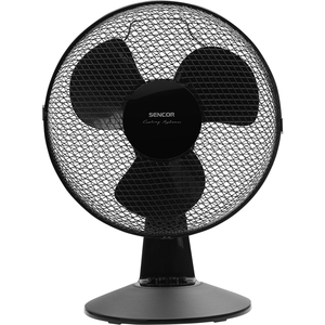 Ventilátor, 30 cm, SENCOR SFE 3011BK, asztali, fekete