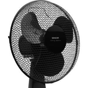 Ventilátor, 30 cm, SENCOR SFE 3011BK, asztali, fekete