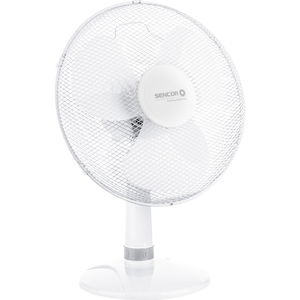 Ventilátor, 40 cm, SENCOR SFE 4037WH, asztali, fehér