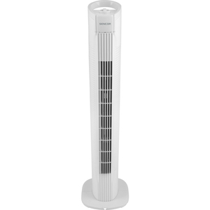 Ventilátor, 20 cm, SENCOR SFT 3107WH, oszlopos, fekete