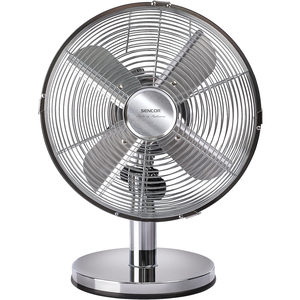 Ventilátor, 25 cm, SENCOR SFE 2540SL, asztali, ezüst