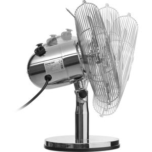 Ventilátor, 25 cm, SENCOR SFE 2540SL, asztali, ezüst