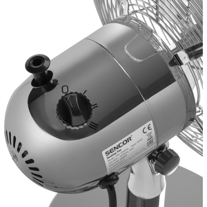 Ventilátor, 25 cm, SENCOR SFE 2540SL, asztali, ezüst