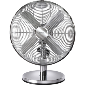 Ventilátor, 30 cm, SENCOR SFE 3040SL, asztali, ezüst